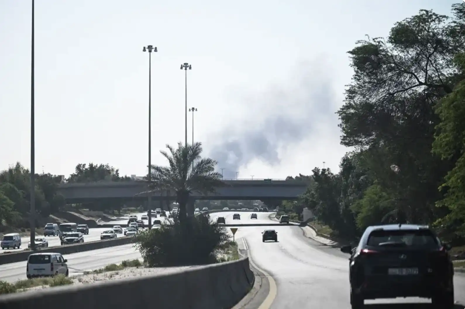 Քուէյթի Միջազգային օդակայանը  Իրանի կողմէ հարուածուած 