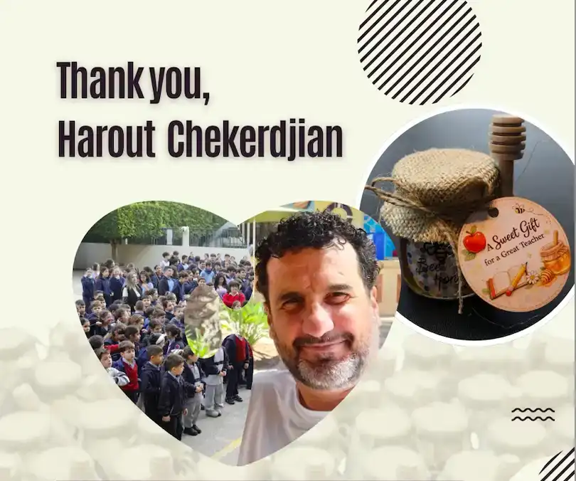 «Ինչ որ տուիր ուրիշին,  տարօրինակ այն մնաց…» Պէյրութի Մեսրոպեան Վարժարանի նախկին սաներէն՝ Յարութ Շեքերճեանի գովելի նախաձեռնութիւնը     