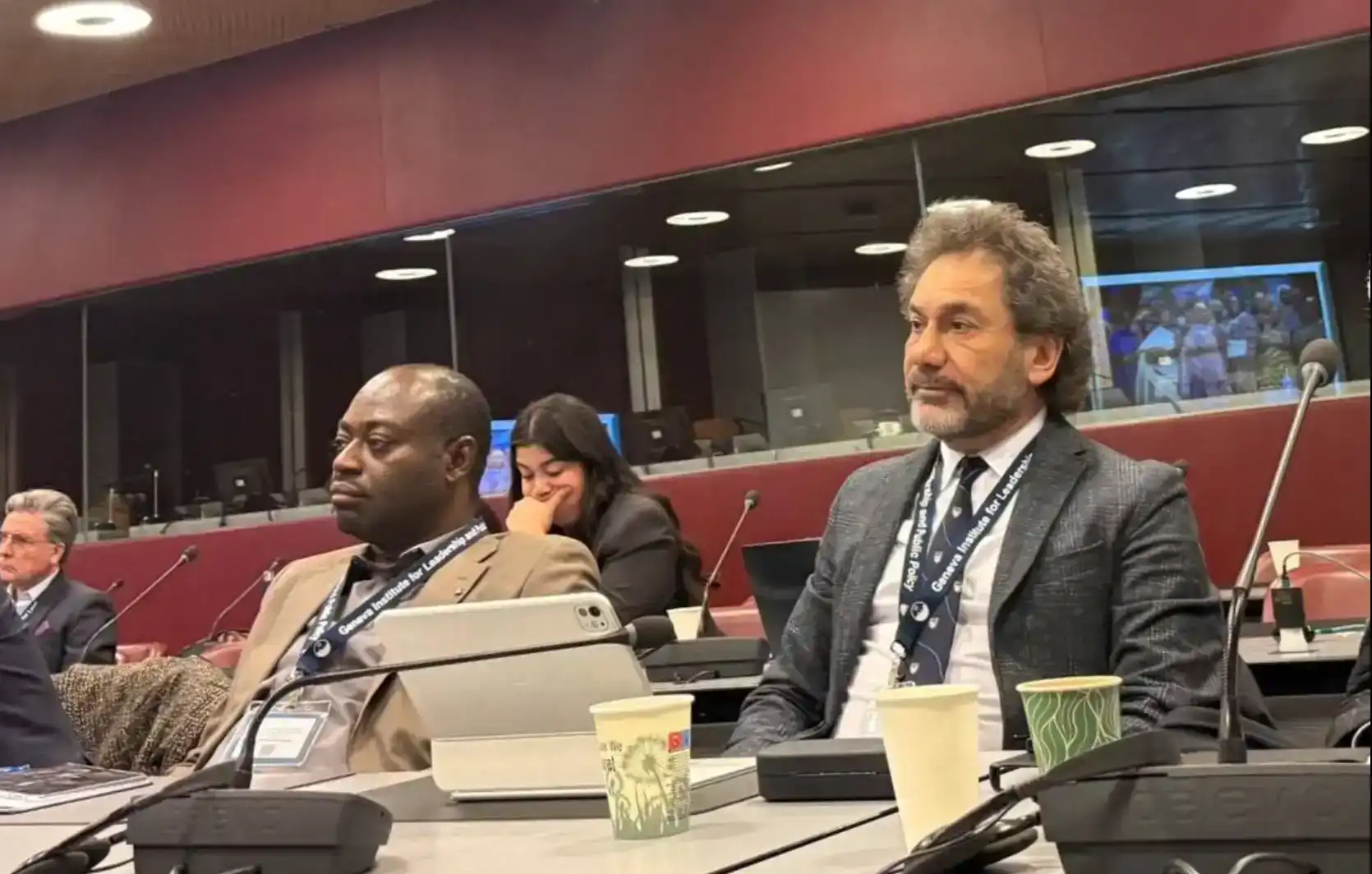 Ժընեւ.  Համայնքապետ՝ Վեր. Դոկտ. Յարութիւն Սելիմեանի մասնակցութինը՝ GILPP-ի ժողովին (Ժողովի 2-րդ օր)