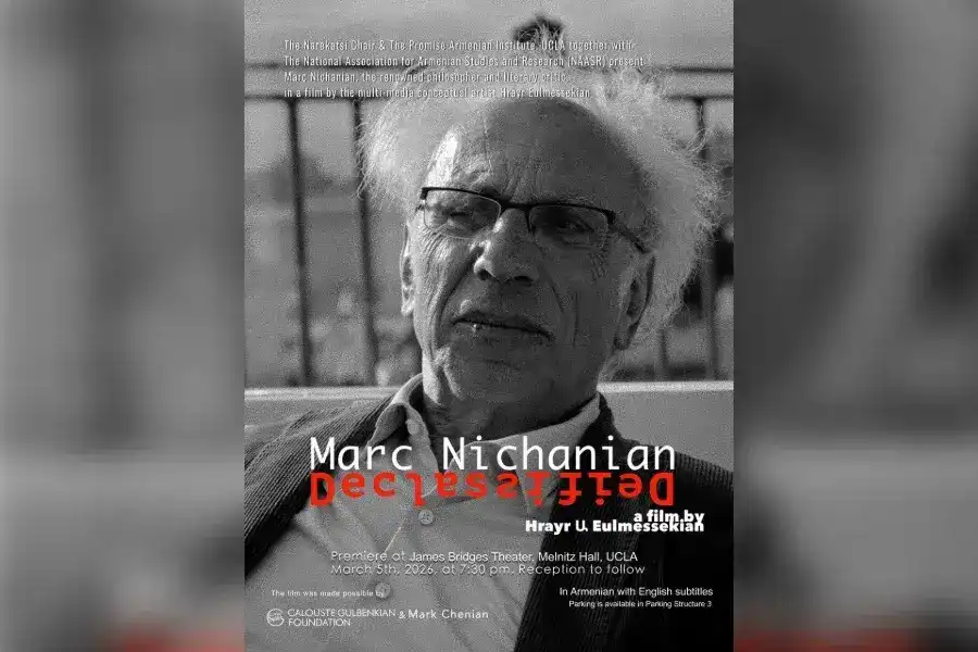 Լոս Անճելըս. Մարկ Նշանեանին նուիրուած Հրայր Անմահունիի պատրաստած ժապաւէնի անդրանիկ ցուցադրութիւն 