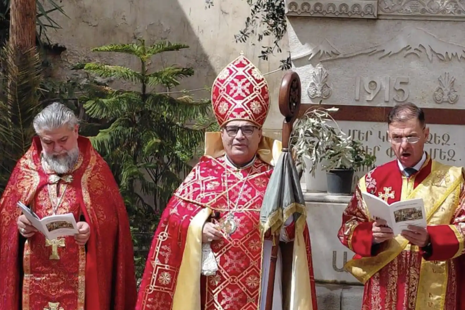 Ծաղկազարդի Տօնը՝ Դամասկոսի մէջ. Պատարագած է Արհի. Տ. Գէորգ եպս. Ասատուրեան