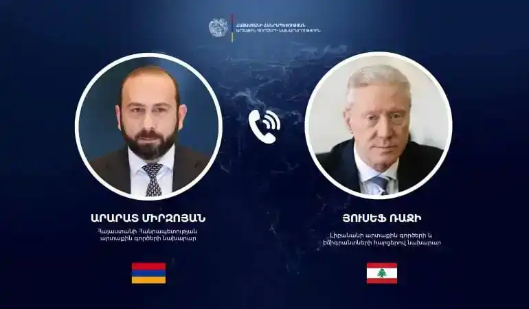 Զօրակցութիւն Լիբանանի ինքնշինխանութեան.  Միրզոյեան-Ռաժժի հեռախօսազրոյցի լոյսին տակ 