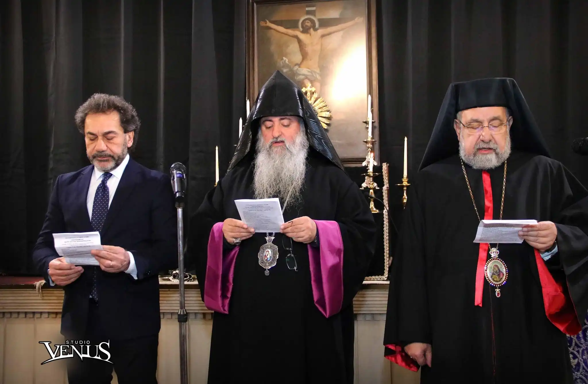 Հալէպ. Նախագահութեամբ հայ երեք համայնքապետներուն, եկեղեցիներու միութեան աղօթք