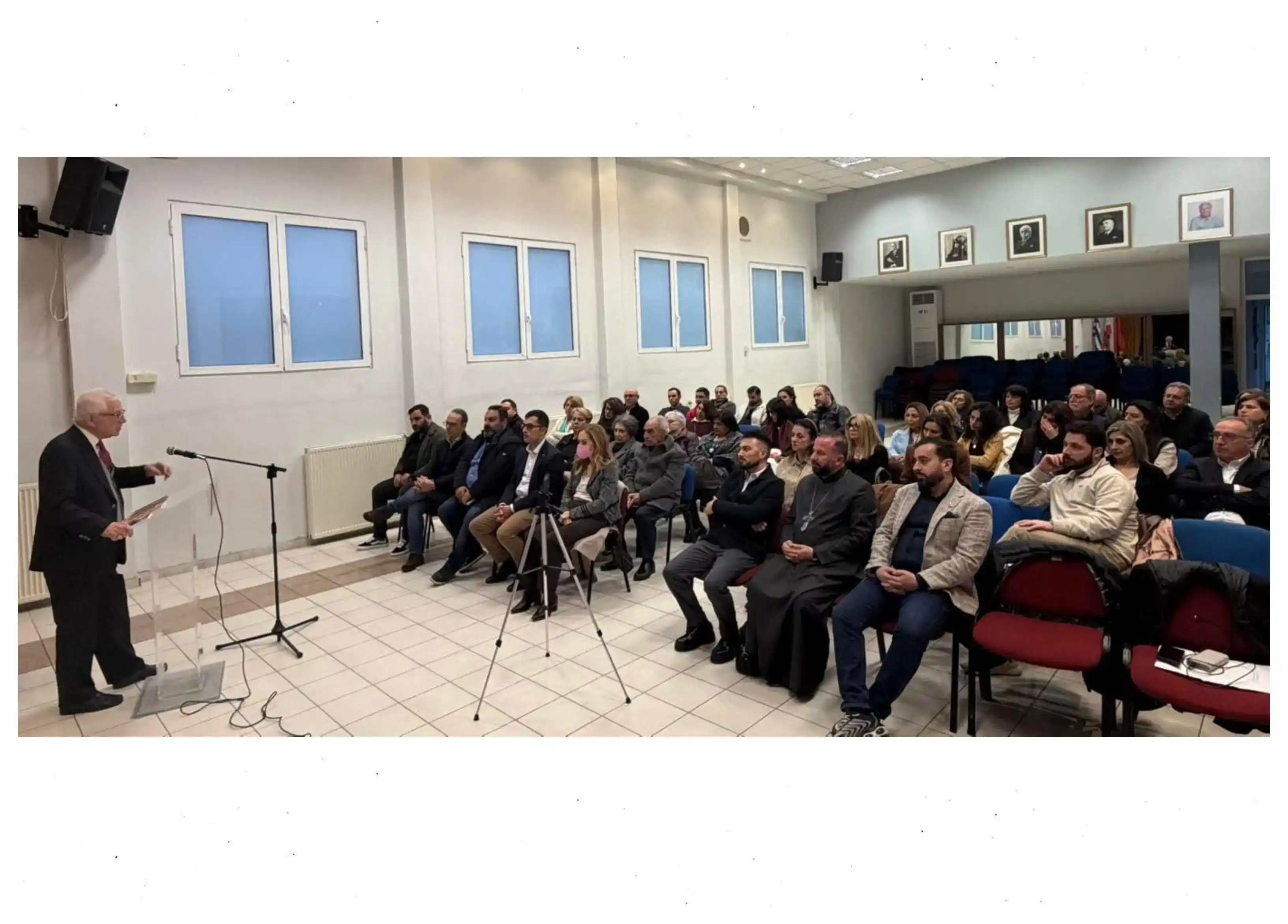 Աթէնք. Առաջնորդ Սրբազան Գերշ. Տ. Խորէն Եպս.ի հովանիով տեղի ունեցած է «Հայոց Լեզուն եւ հայրենասիրութիւնը» նիւթով միջոցառում    