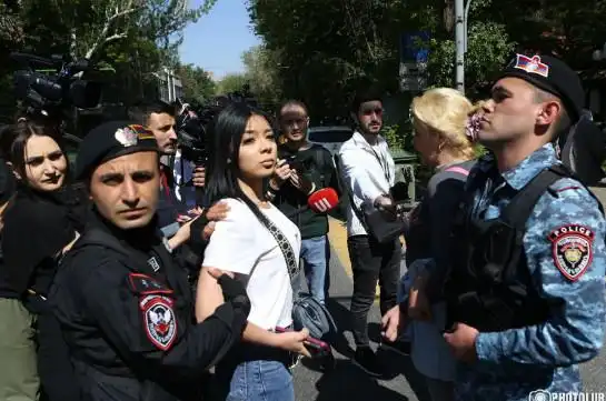 Երեւանի տարբեր հատուածներէն բերման ենթարկուած են 286 քաղաքացիներ 