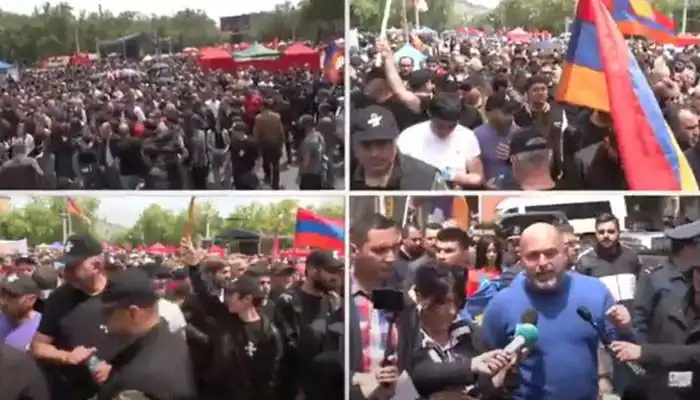 Դիմադրութեան շարժումը չորս կողմերէն սկսած է  այսօրուայ երթը