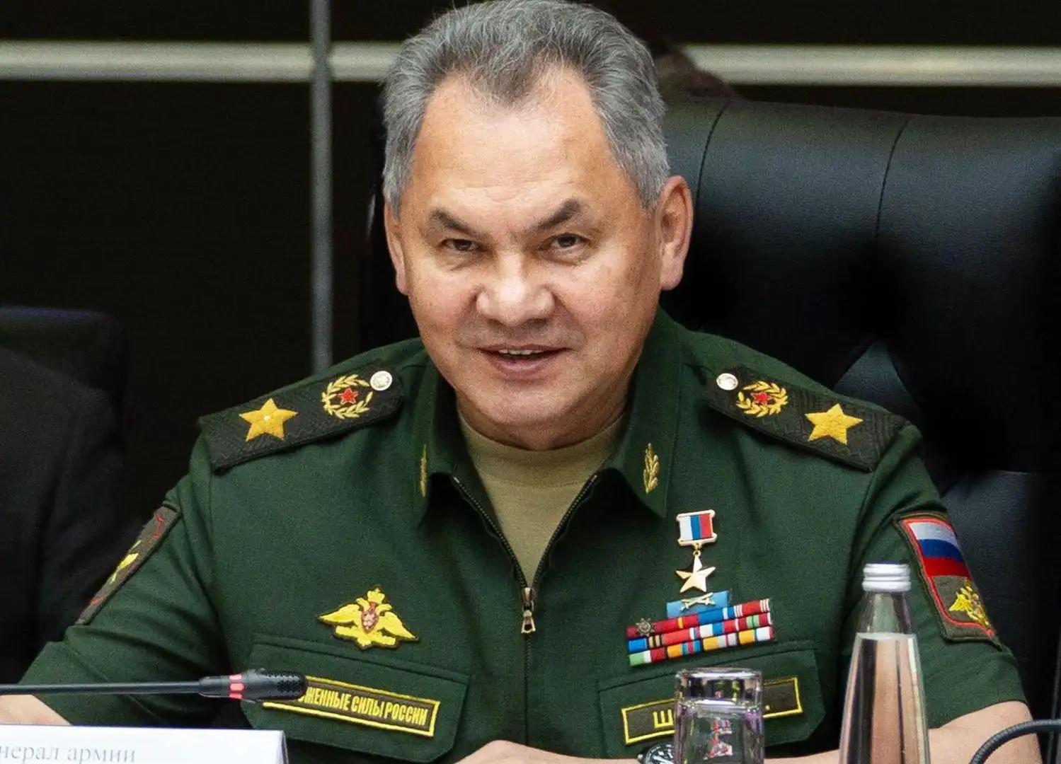 Շոյկու Փութինին զեկուցած է  Ուքրանիոյ  պատերազմի վերջին    զարգացումներուն մասին 