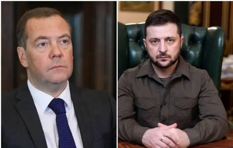 Կամ նացիստները, կամ  ալ հակառակորդները. Մետվետեւը Զելենսքիի մասին