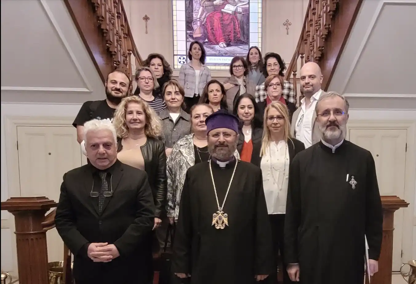 Պոլսոյ մէջ. Համայնքային վարժարաններու տնօրէնը հիւր՝ Պատրիարքին        