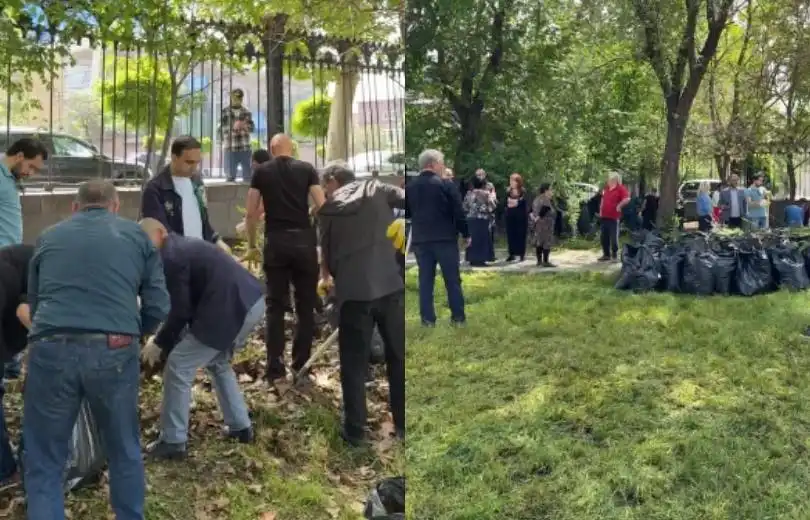 Տիգրան Աւինեան մասնակցած է համաքաղաքային շաբաթօրեակին