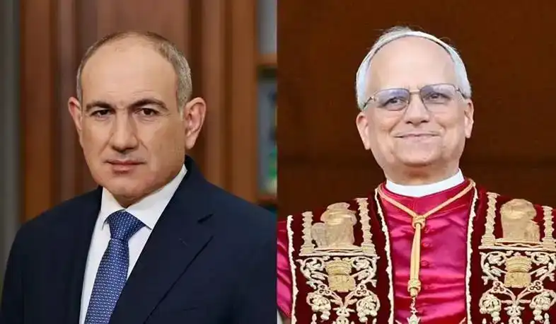 Փաշինեան շնորհաւորած է Հռոմի Պապ Լէօ XIV-ը