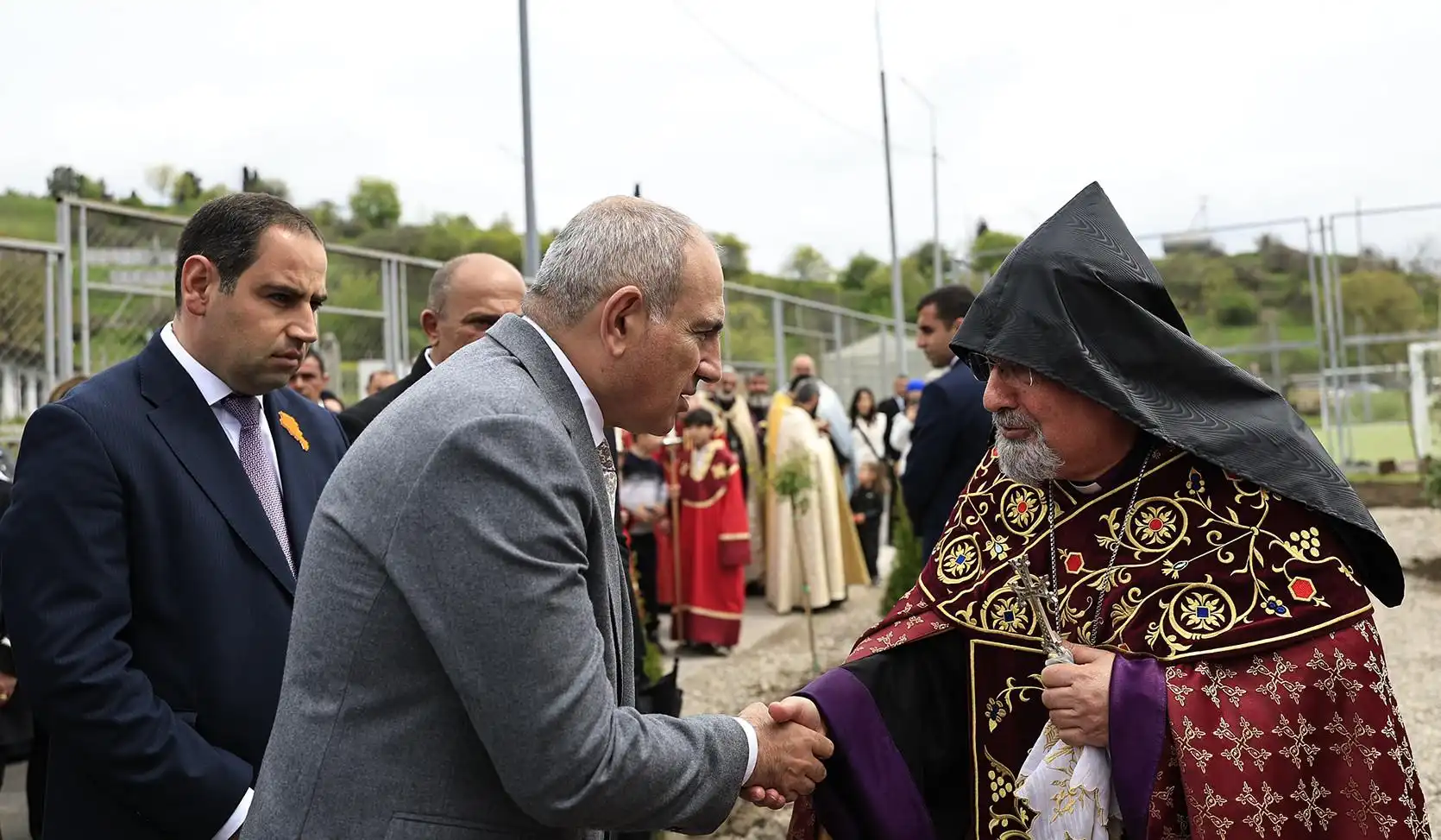 Վարչապետը ներկայ եղած է Կիրանցի Սբ. Երրորդութիւն եկեղեցւոյ օծման արարողութեան