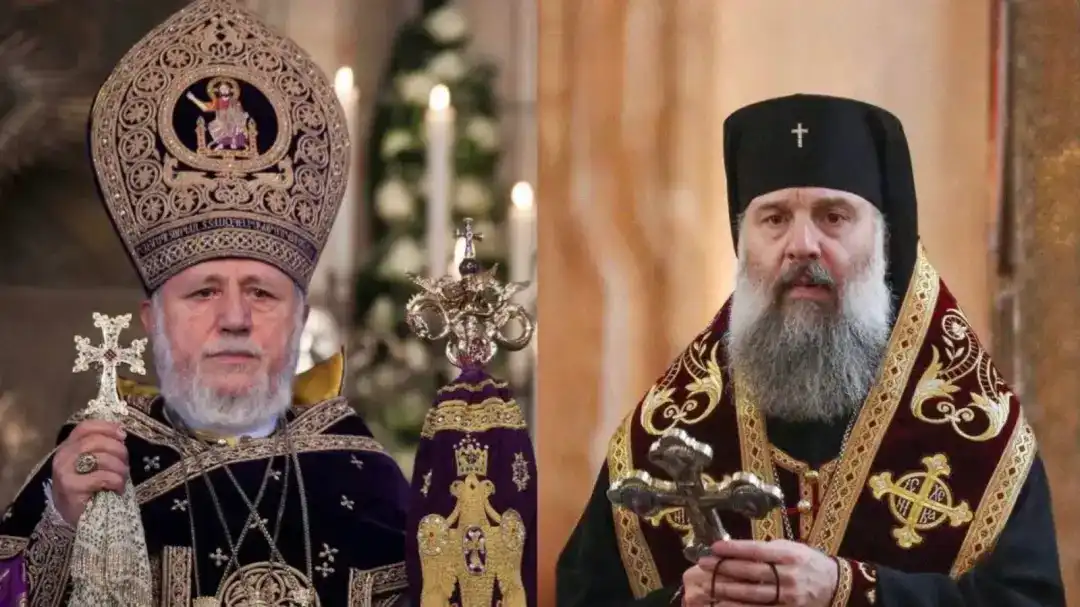 Կաթողիկոսը շնորհաւորած է Վրաց Եկեղեցւոյ նորընտիր առաջնորդը