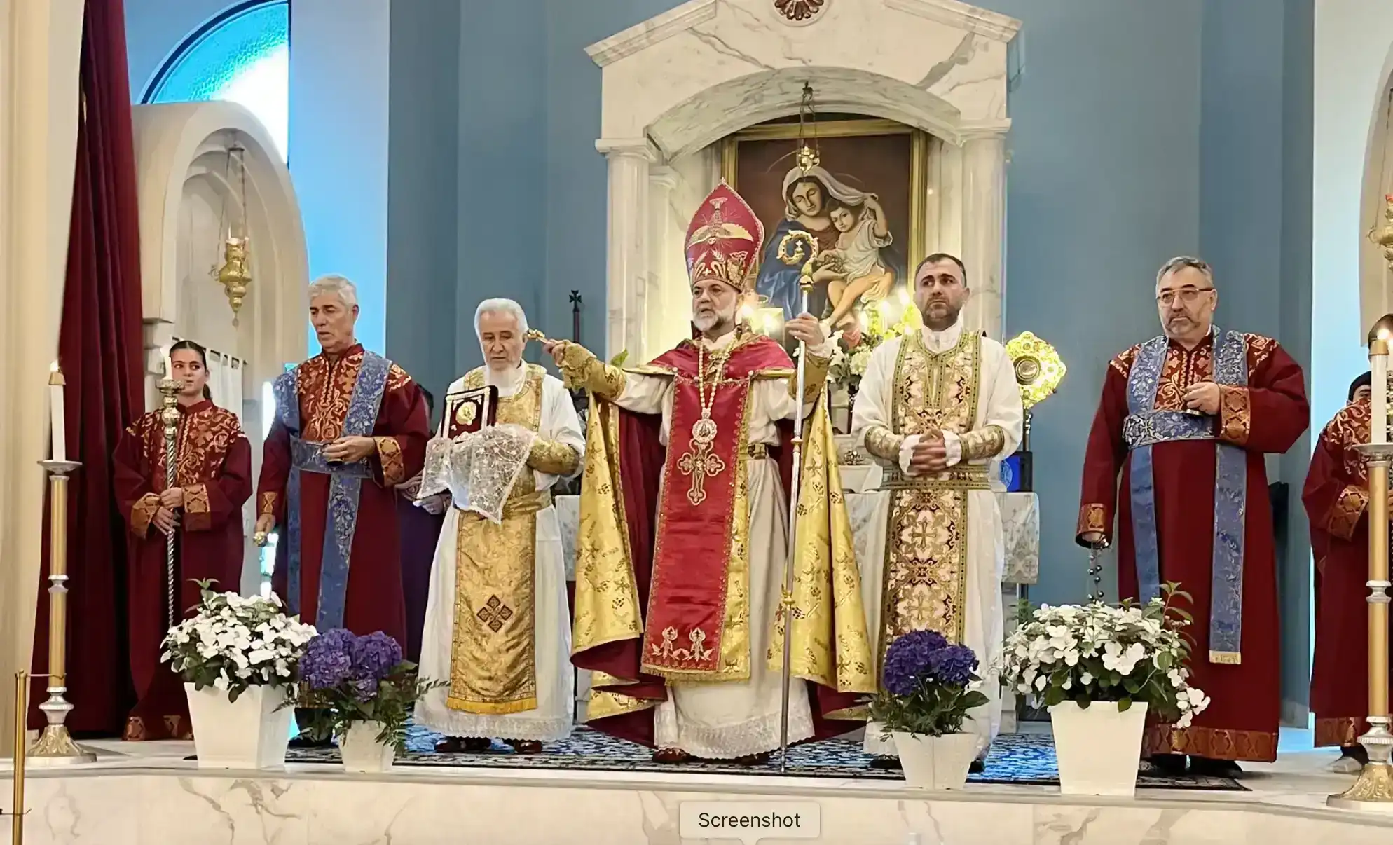 Օրէյնճ Քաունթի. Յիշատակում հիմնադիր բարերարներու. Պատարագեց եւ քարոզեց Առաջնորդ Սրբազանը 