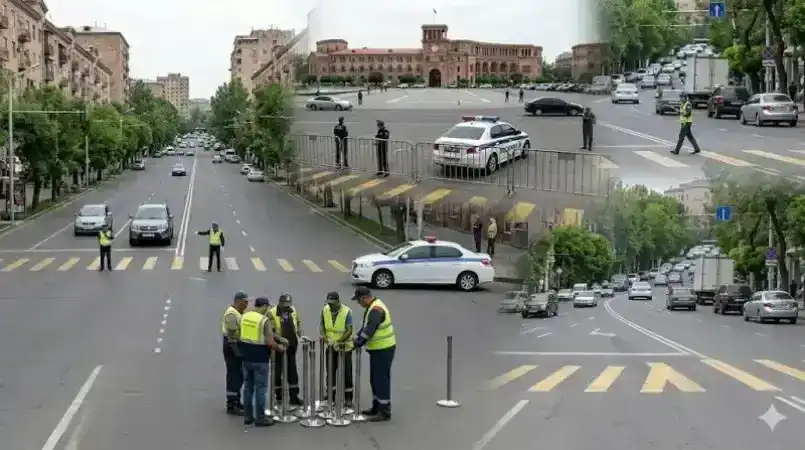 Մինչեւ մայիս 28-ը շարք մը փողոցներու վրայ երթեւեկութիւնը պիտի սահմանափակուի