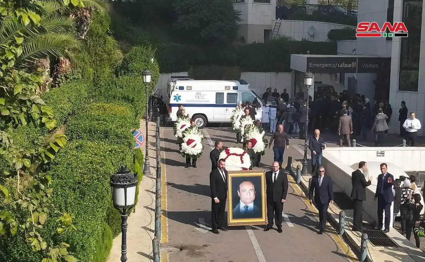  Մեծ երգիչ Սապահ Ֆախրի յուղարկաւորուեցաւ Հալէպի մէջ 