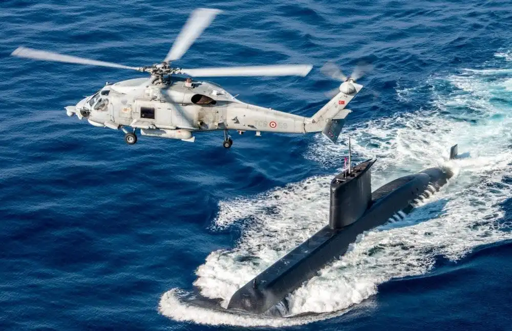 Թուրքիա. Ծովային զօրավարժութիւններ