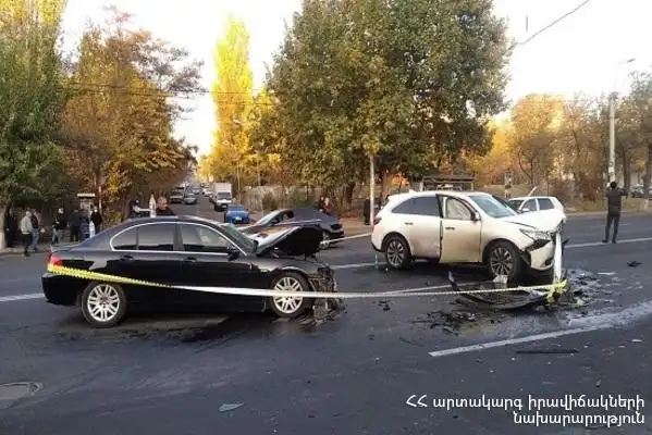 Երեւանի մէջ մեծ  արկած.Կան տուժածներ 