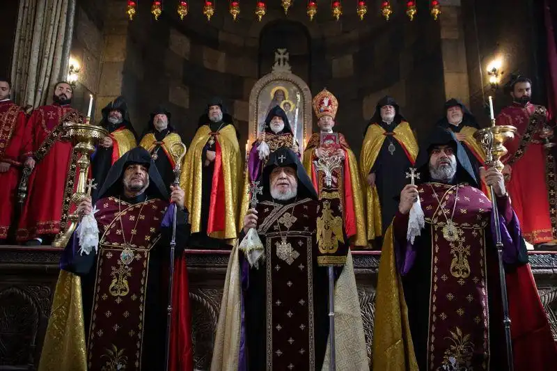 Հայրապետական մաղթանք Մայր Աթոռ Սուրբ Էջմիածնի մէջ