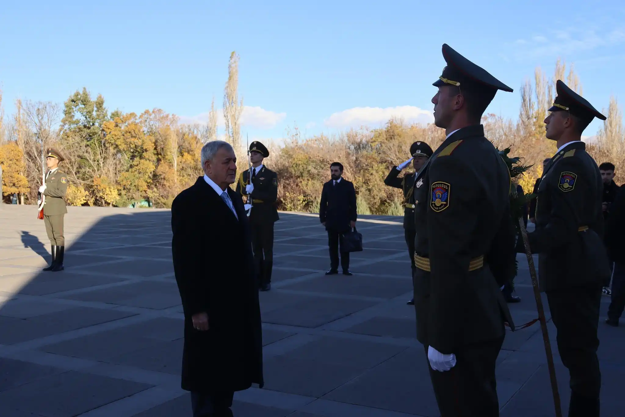 Իրաքի նախագահը այցելած է Ծիծեռնակաբերդ