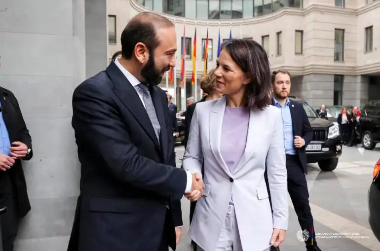 Գերմանիոյ արտաքին գործոց նախարարը ժամանեց Երեւան