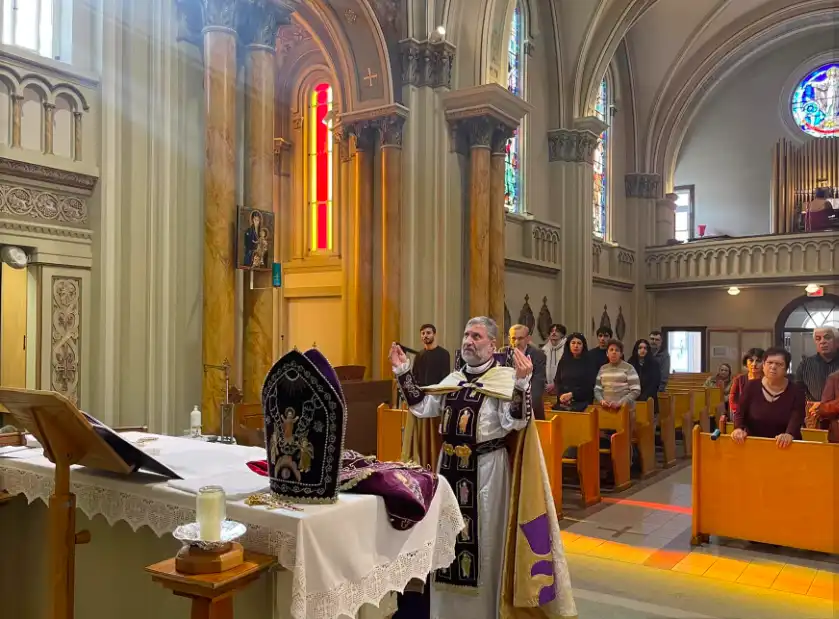 Գանատայի Թեմ. Գերշ. Տ. Բաբգէն արք.ի  այցը՝ Քէպէքի  համայնքին