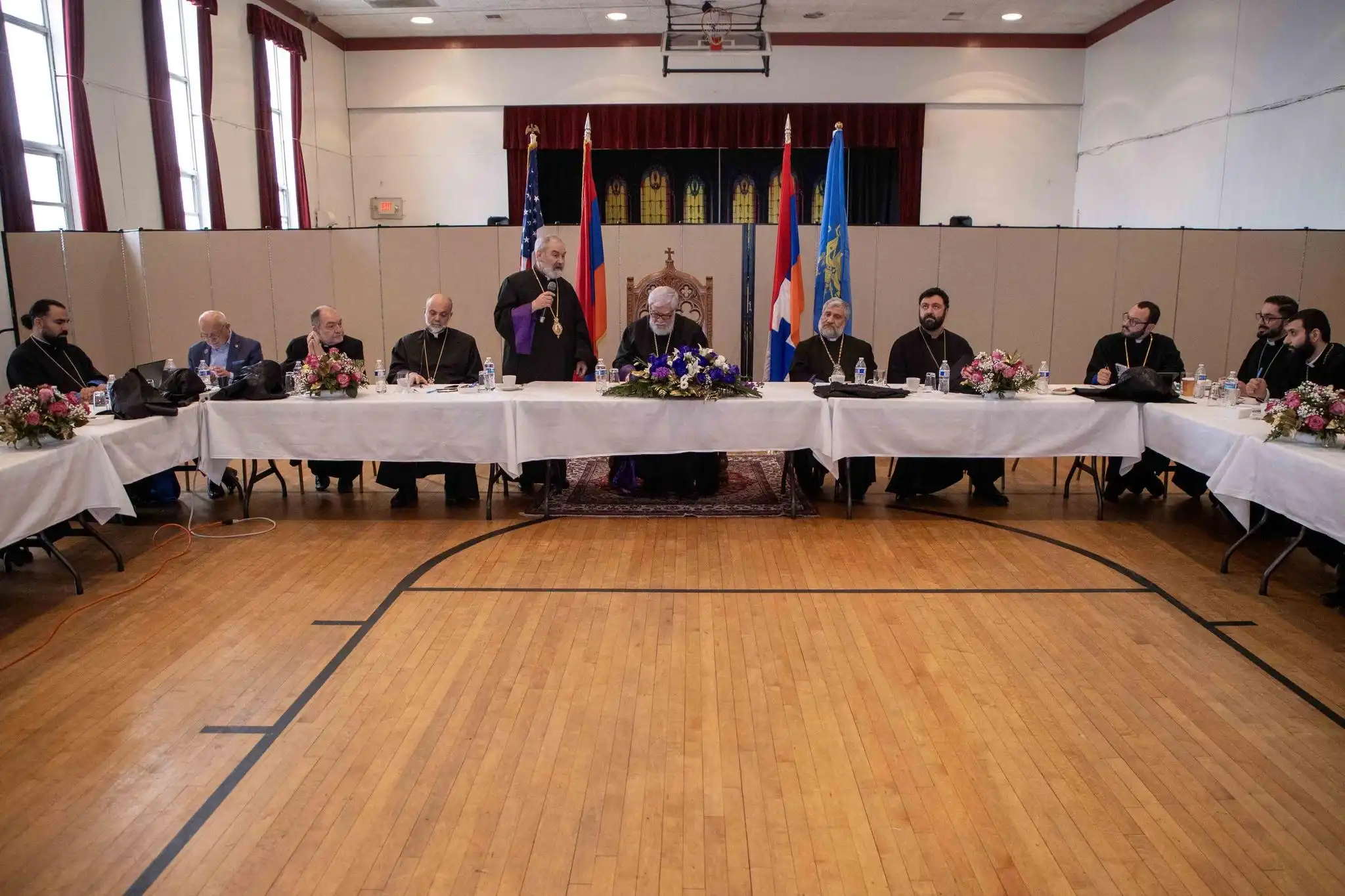 Նիւ Ճըրզիի մէջ. Հոգեւորական դասու համագումար՝ նախագահութեամբ Ն.Ս.Օ.Տ.Տ. Արամ Ա. Կաթողիկոսին