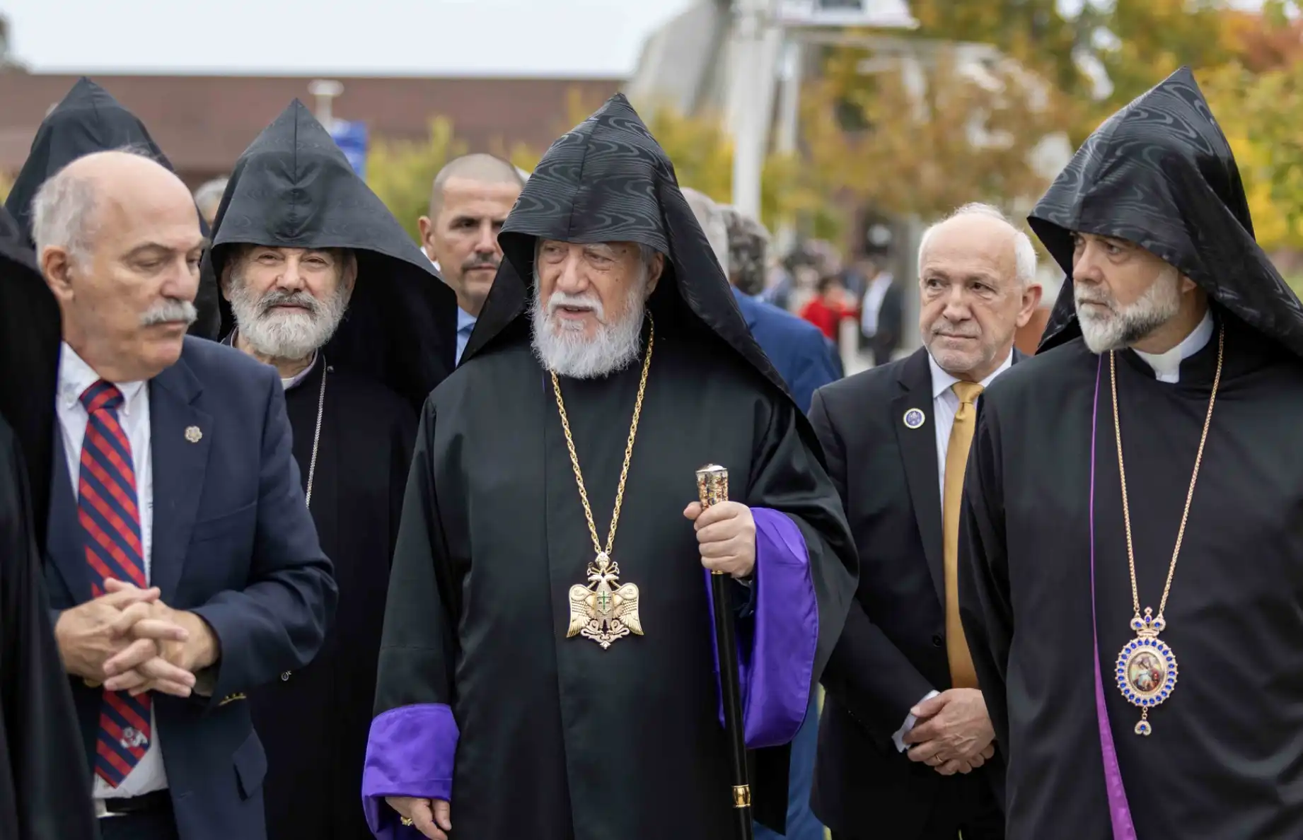 Ն.Ս.Օ.Տ.Տ. Արամ Ա. Վեհափառի այցը՝ Ֆրեզնոյի համալսարան          