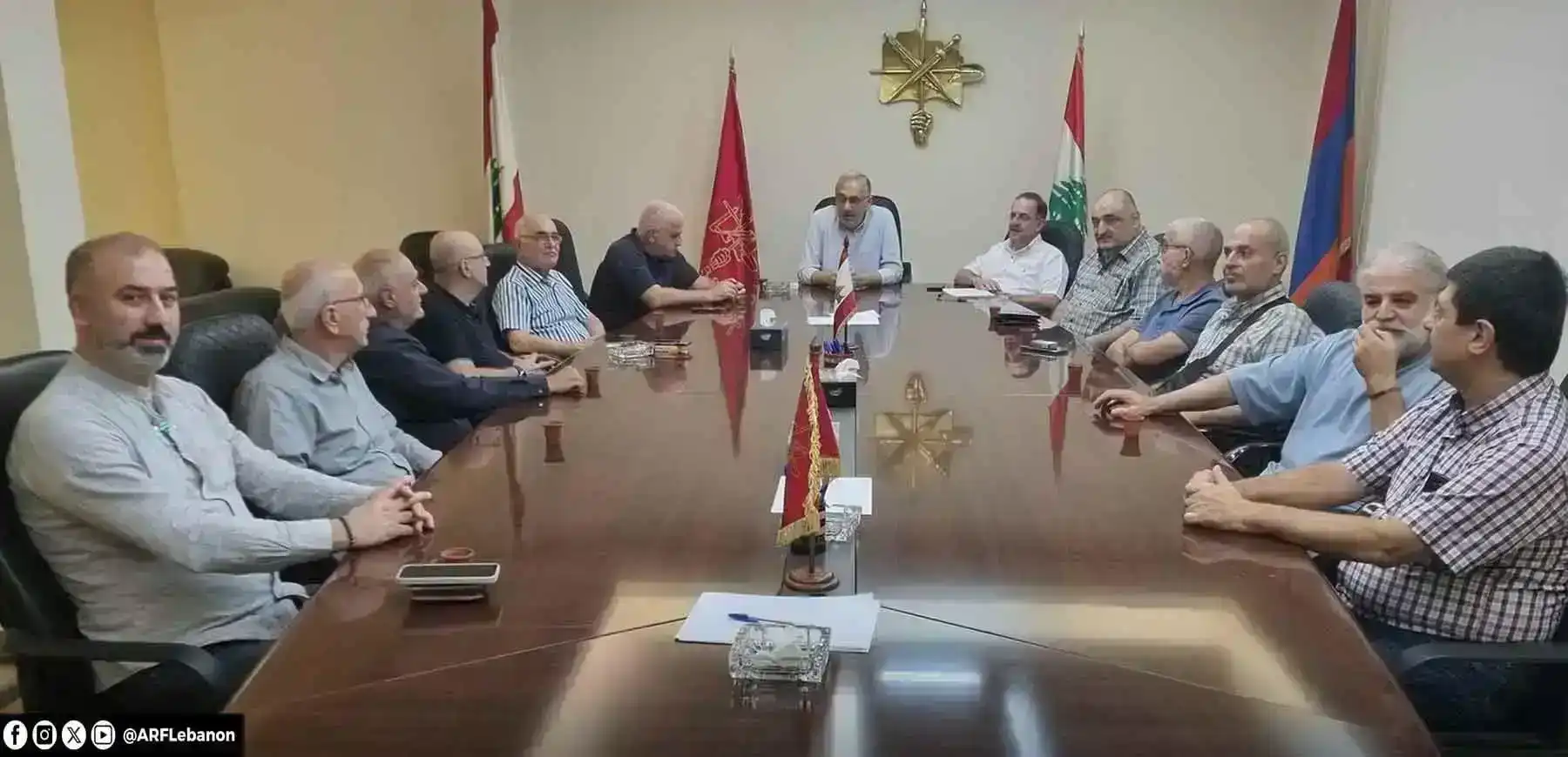 Լիբանան. «Ծովասար»ի Կեդրոնական Կոմիտէի  ներկայացուցիչներ   հանդիպեցան  Մեթնի հայ թաղապետներուն  հետ