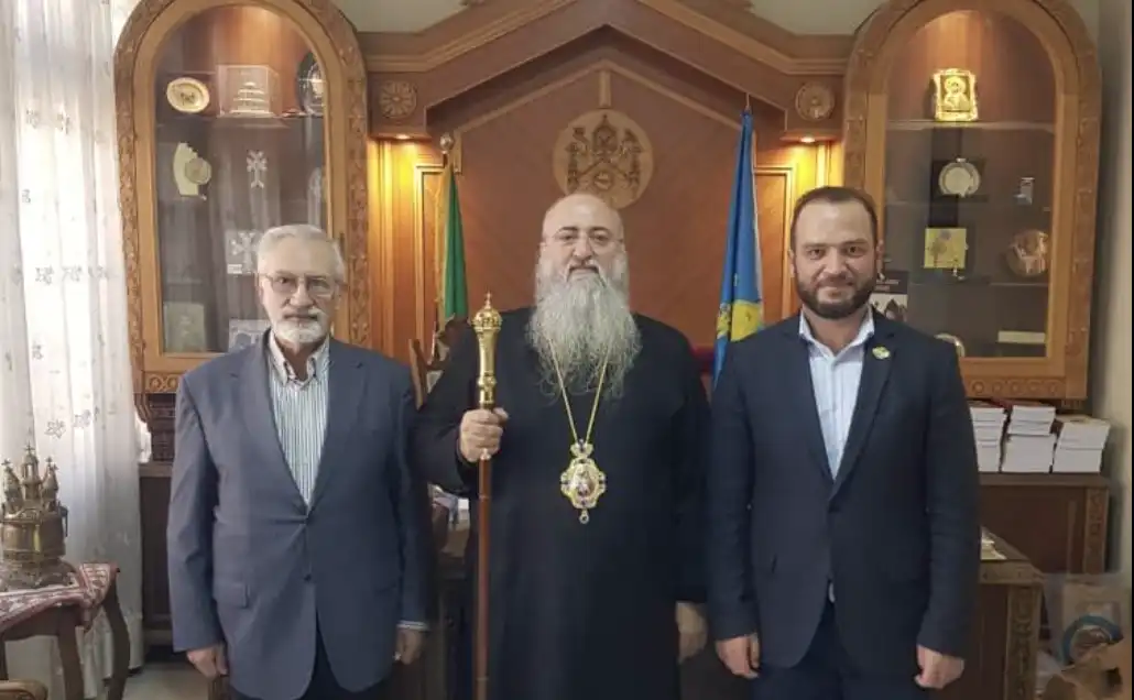 Հալէպի քաղաքական գրասենեակի համայնքներու հետ յարաբերութեան պատասխանատուի այցը Ազգ. Առաջնորդարան