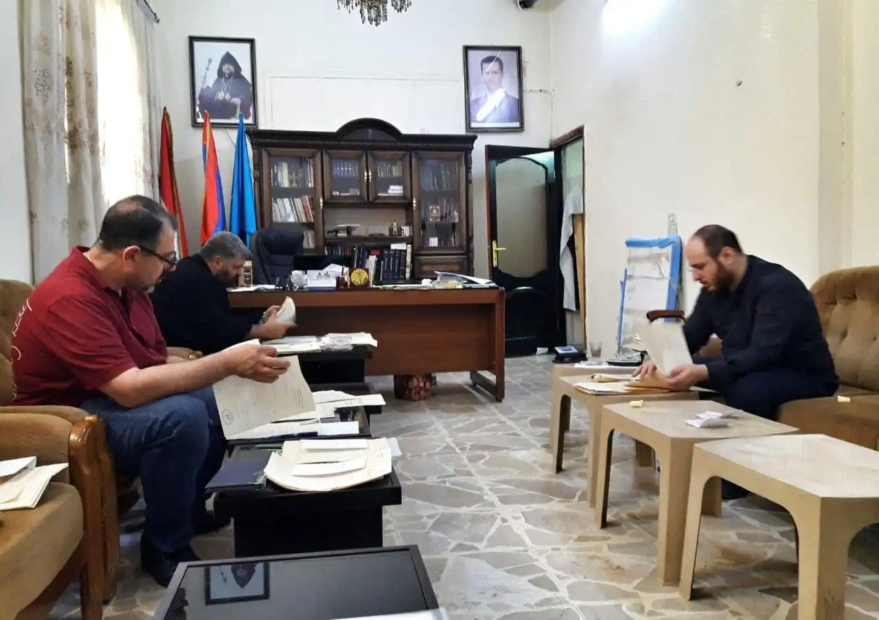 Սուրիա. Ճէզիրէի Առաջնորդարանի արխիւները կը դասաւորուին 