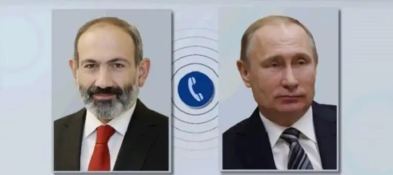 Փաշինեան-Փութին հեռախօսազրոյց