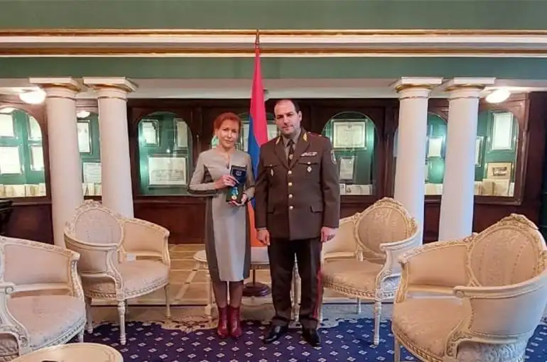 Ուիլսոն Ստեփանեանը պարգեւատրուած է «Նելսոն Ստեփանեան» մետալով