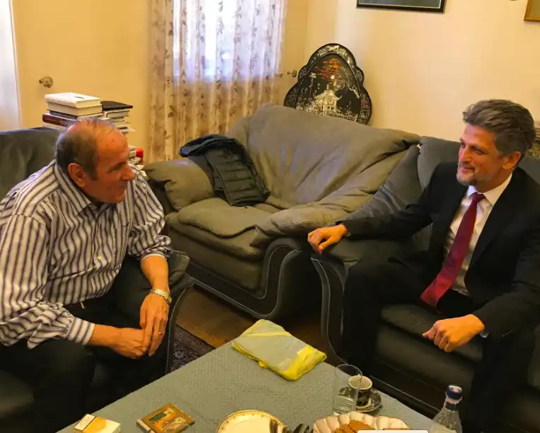  Տէր Պետրոսեան ընդունած է Կարօ Փայլանը 