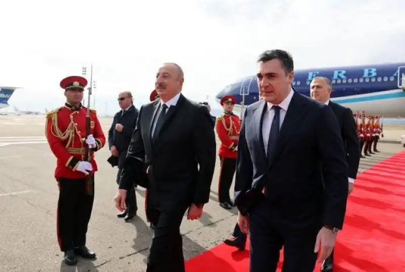 Ալիեւ մեկնած է Վրաստան