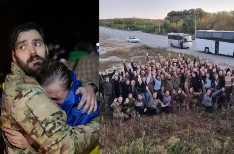 Ռուսական գերութենէն վերադարձած է 108 ուքրանուհի