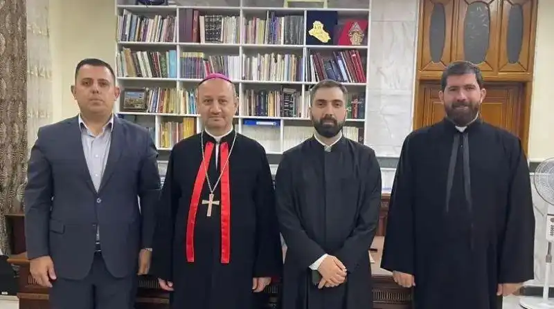 Այցելութիւն Զախոյի Քաղթէական Եկեղեցւոյ Առաջնորդարան