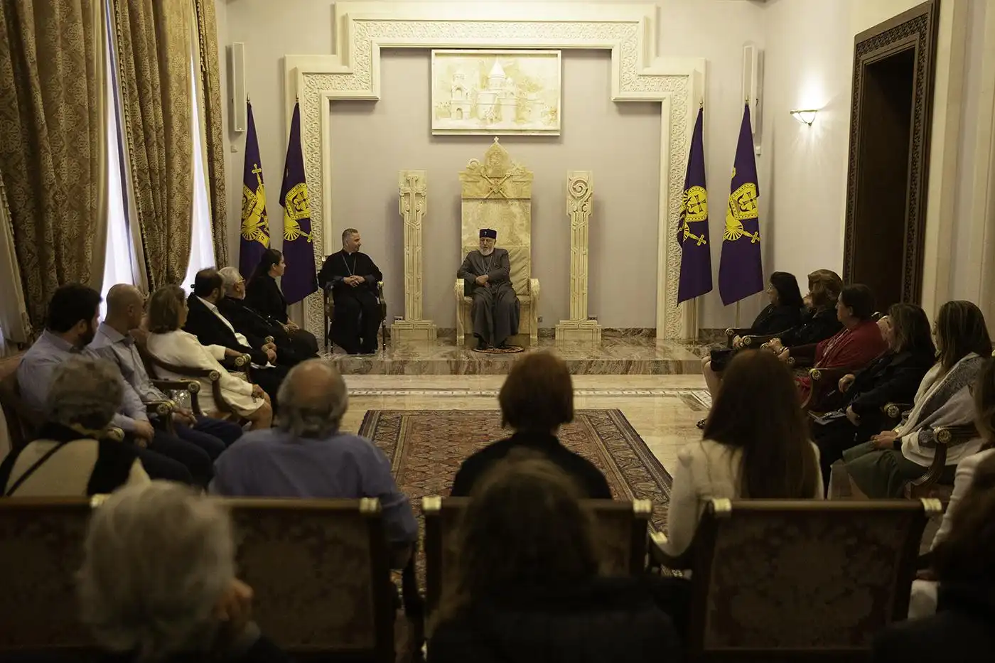 Ամենայն Հայոց Կաթողիկոսն ընդունեց  Բրազիլիայի հայոց թեմի ուխտավորներին