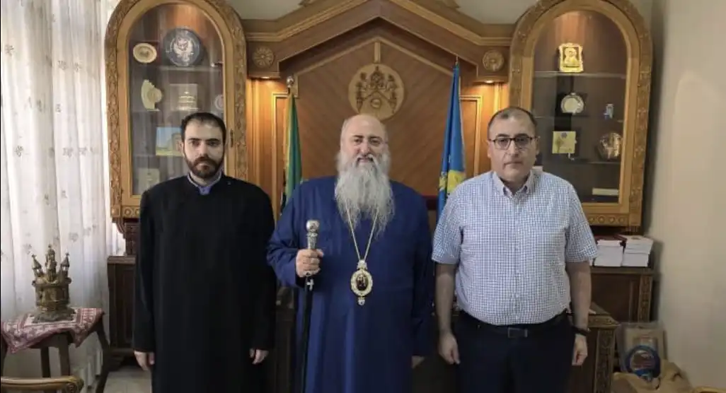 ՀՀ Հալէպի Գլխաւոր Հիւպատոսի պարտականութիւնները կատարող Բաբգէն Պատալեան այցելեց Առաջնորդ Սրբազան հօր