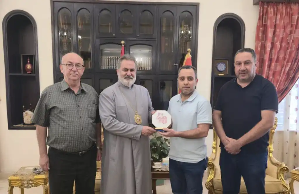 Իրաքի թեմի Առաջնորդ Գերշ. Տ. Օշական Եպս. Կիւլկիւլեանը ընդունած է Պաղտատի ՀՄԸՄ-ի վարչութեան ներկայացուցիչները