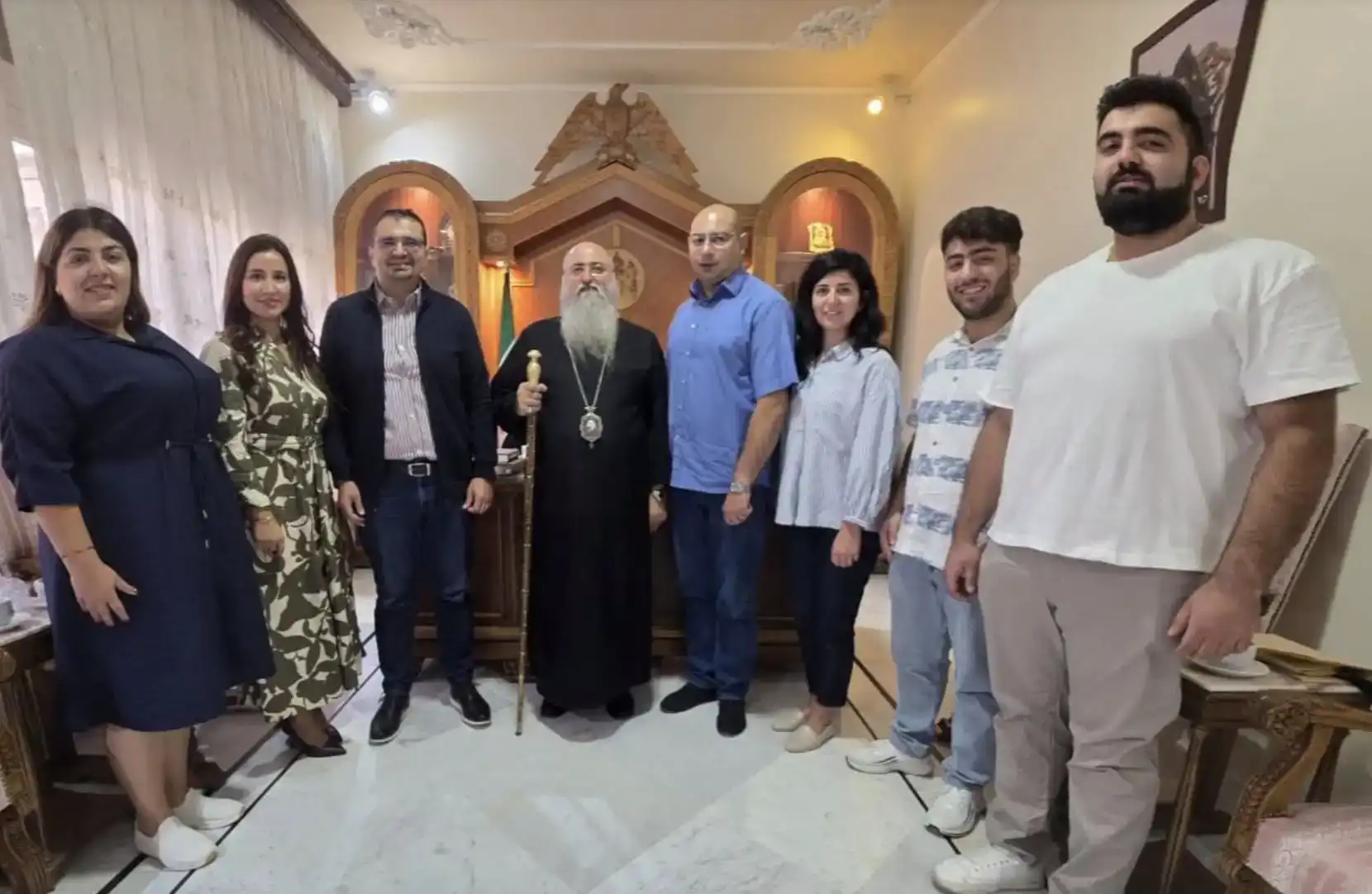 «Together» հաստատութեան անձնակազմը այցելեց Սրբազան հօր