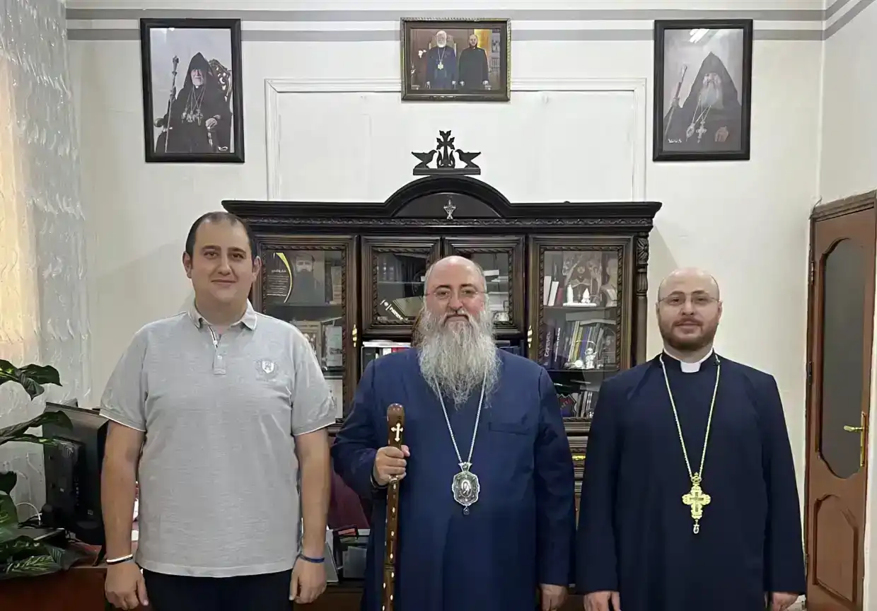 Գերշ. Տ. Մակար արք. ընդունեց լրագրող Ռաֆի Սայեղը