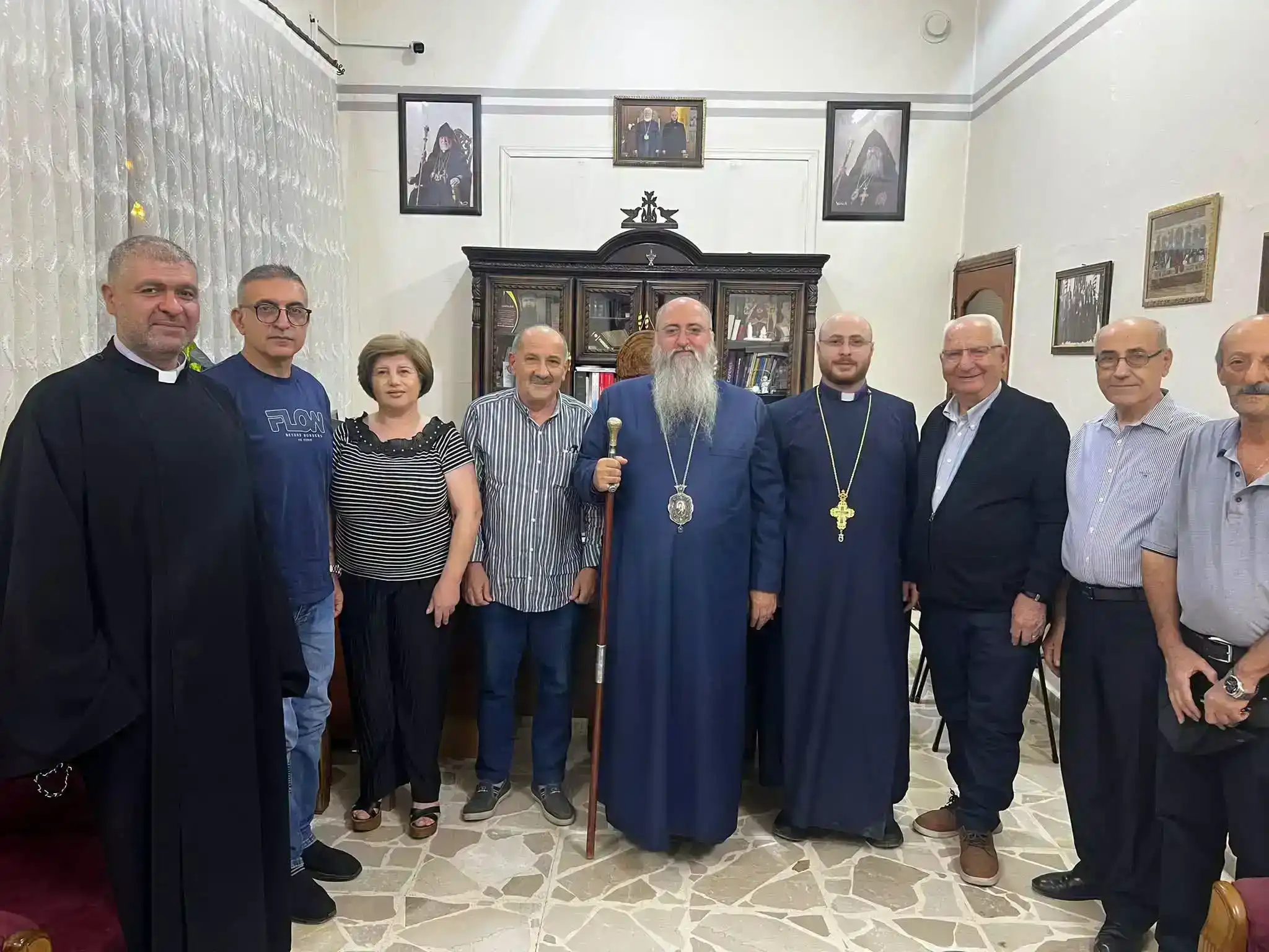Գերշ. Տ. Մակար արք. ընդունեց Հ.Բ.Ը.Մ.-ի Գամիշլիի վարչութիւնը