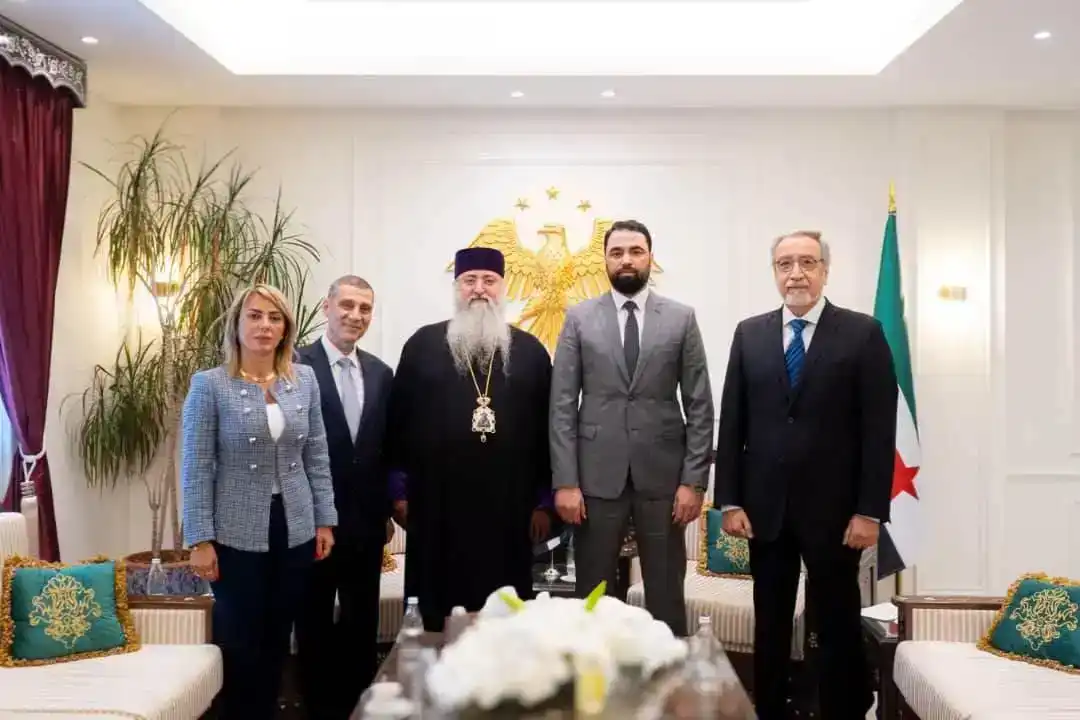 Բերիոյ Թեմի Առաջնորդը այցելեց Սուրիոյ դեսպանատան յանձնակատարին