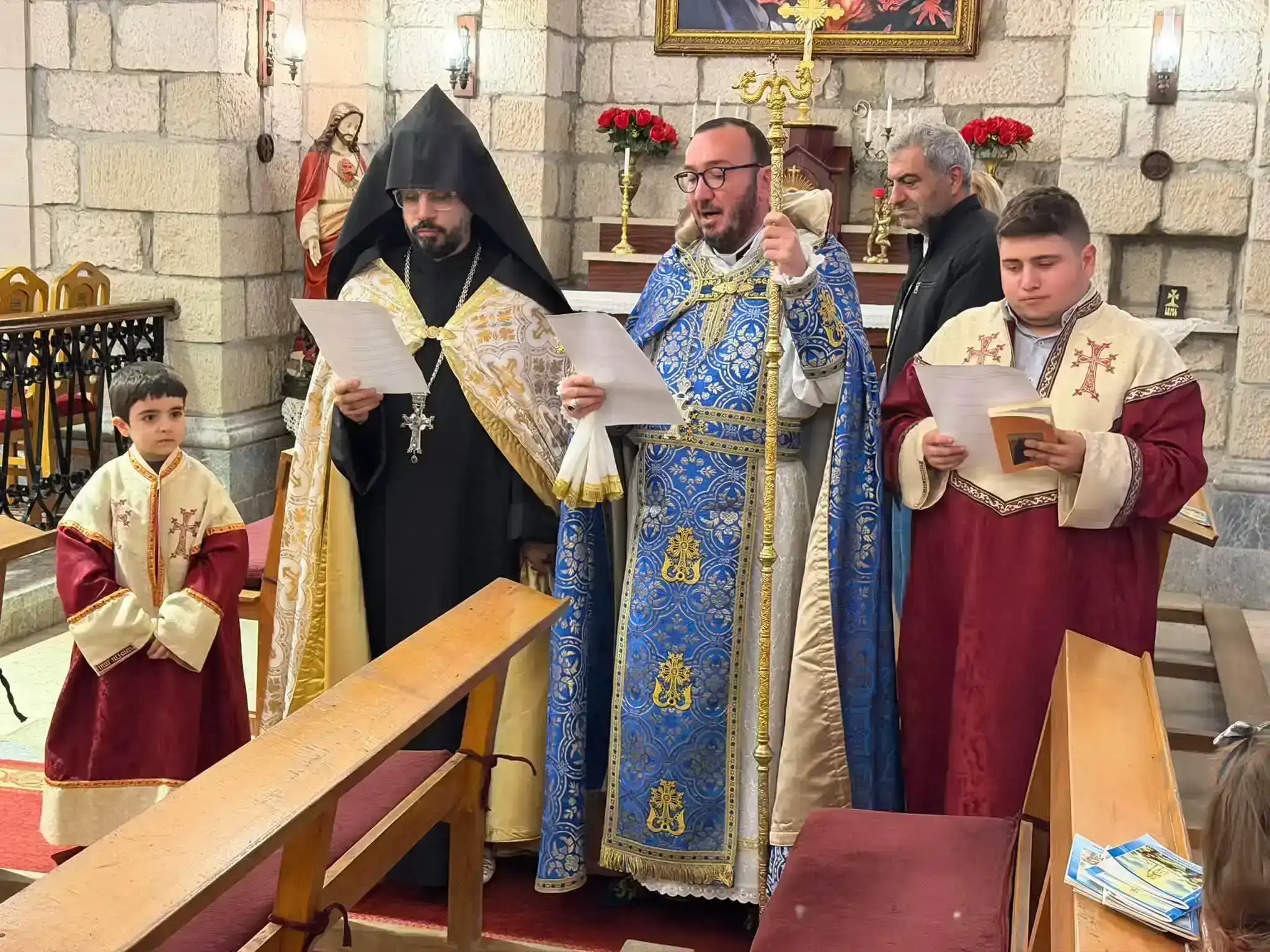 Քեսապ․Աղօթական երեկոյ՝ նուիրուած Նորին Սրբութիւն Լեւոն ԺԴ. Սրբազան Քահանայապետի առողջութեան եւ շուտափոյթ ապաքինման