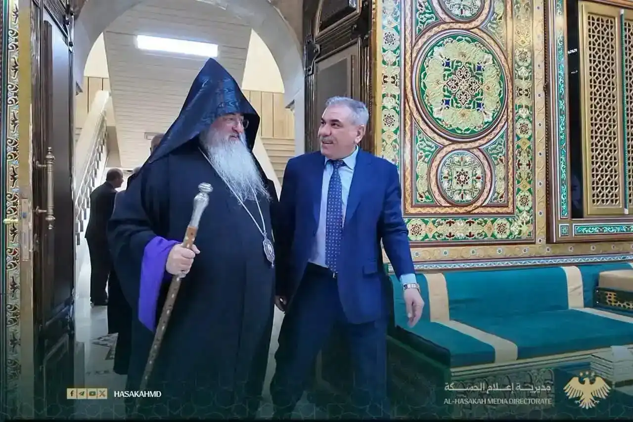 Հասիչէի մէջ Առաջնորդ Սրբազան Հայրը այցելեց Հասիչէի նահանգապետին