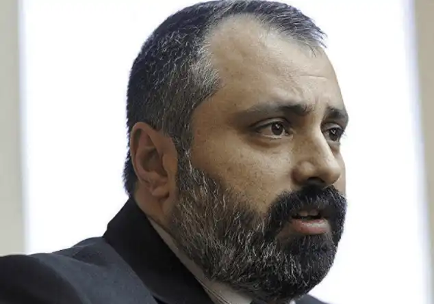 Ամենայն Հայոց Կաթողիկոսը Մայր Աթոռում ընդունեց Արցախի Հանրապետութեան Արտաքին գործերի նախարարին