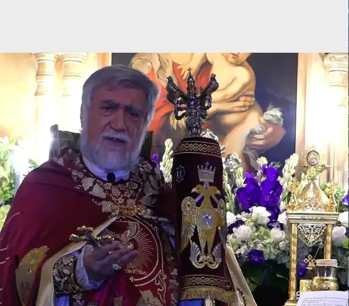  «Այո՛, Հայոց   բանակին կողքին ենք».Ն.Ս.Օ.Տ.Տ.  Արամ  Ա.  Կաթողիկոս 