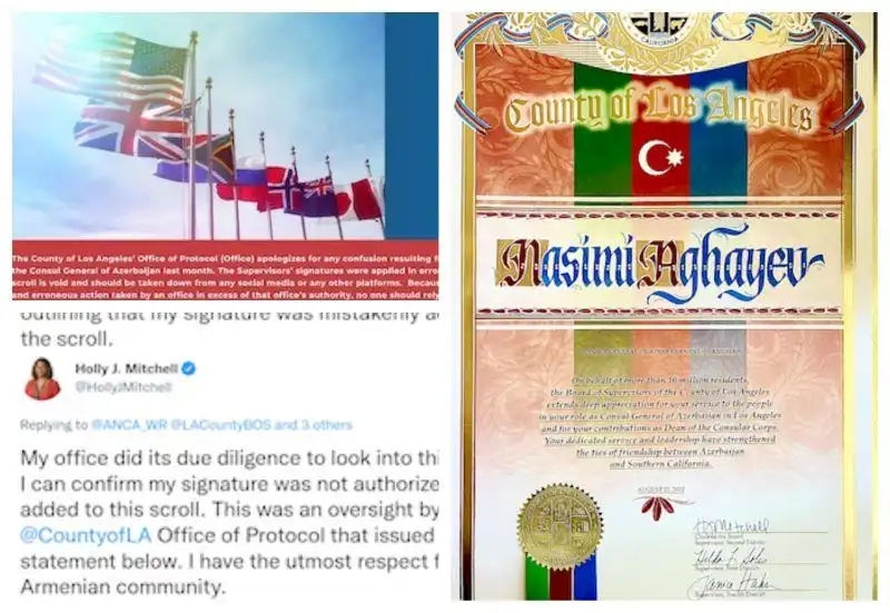 Հայ Դատի  յանձնախումբի նոր  յաջողութիւնը.Ատրպէյճանի դեսպանէն ետ առնուած է պետական գնահատագիր մը