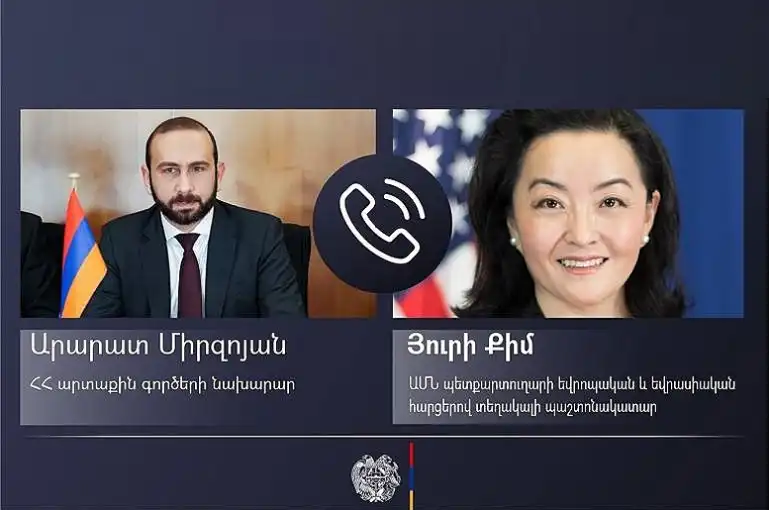 Միրզոյեան հեռախօսազրոյց ունեցաւ Պլինքընի տեղակալին հետ. Թեման՝ անվտանգութեան հարցերն են   